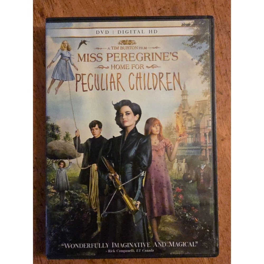 Miss Peregrine's Home for Peculiar Children‎ (DVD, 2016), Excellent Condition